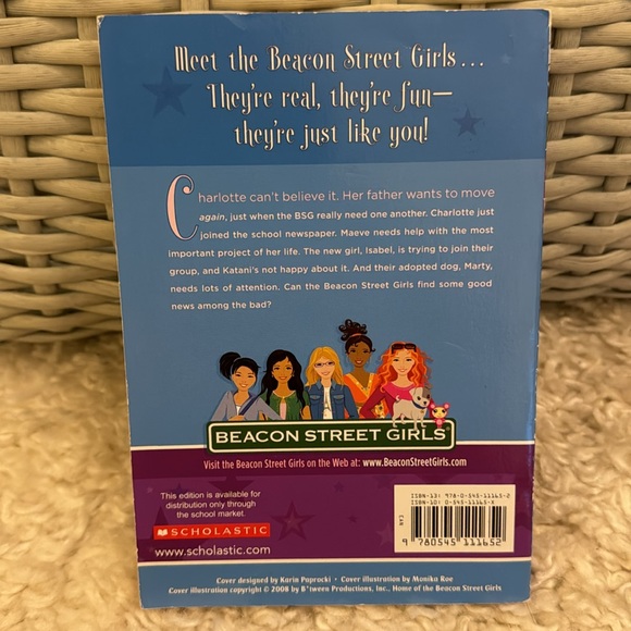 COPY - 🏖️2/6.00🏖️ Beacon Street Girls Bad news/Good news, softcover, 2005 - Picture 2 of 4